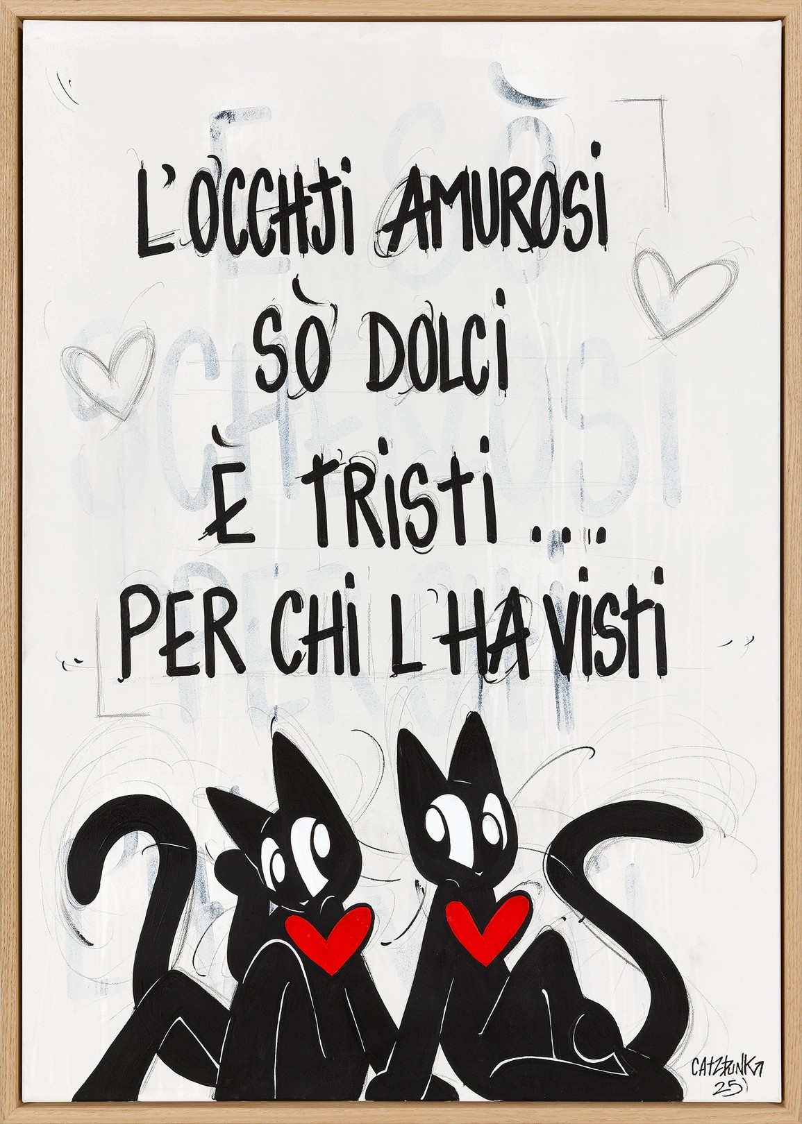 Catzpunk, L'occhji amurosi sò dolci é tristi... Catzpunk, L'occhji amurosi sò dolci é tristi...