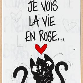 Gemälde, Je vois la vie en rose..., Catzpunk