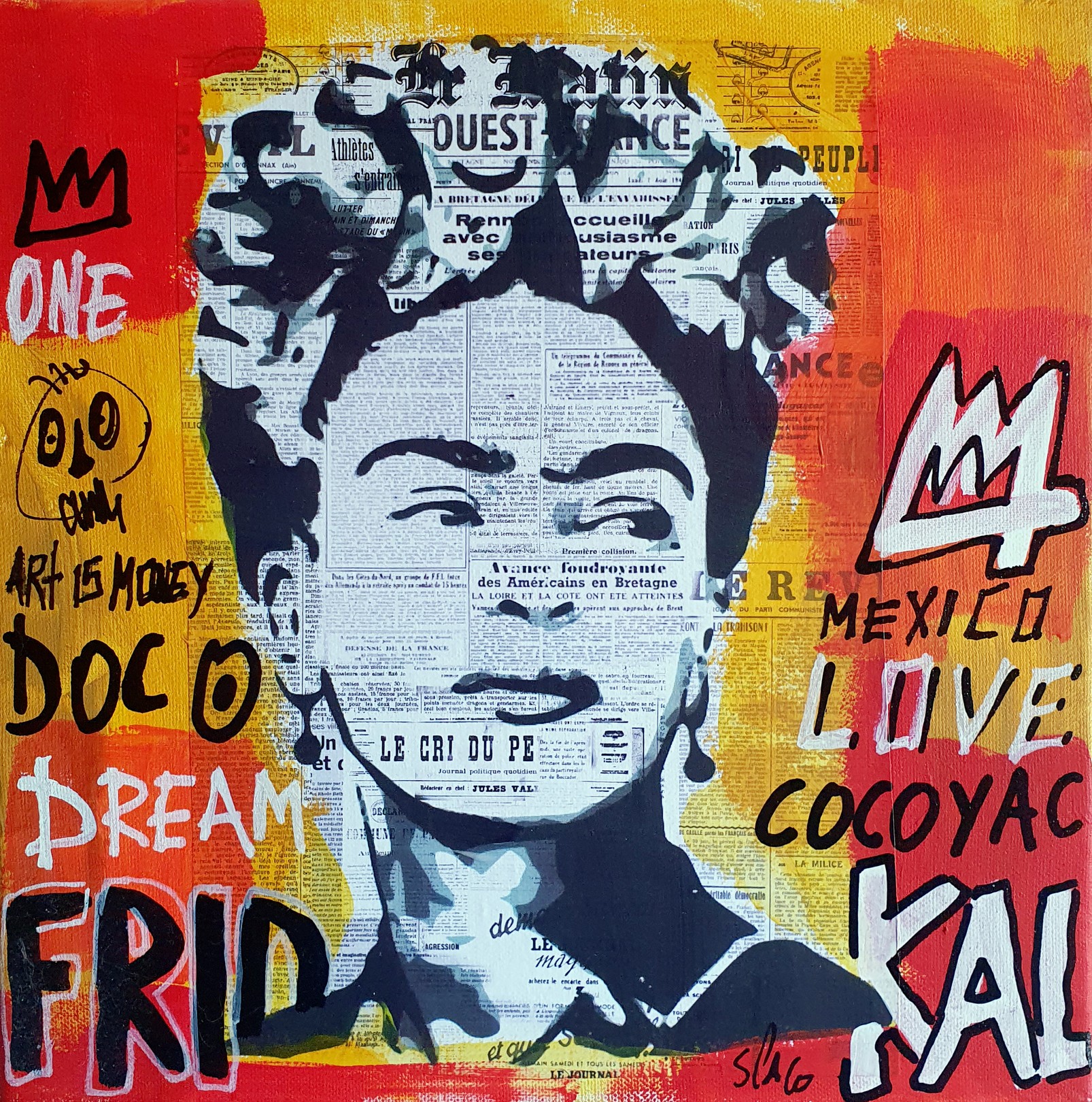 Spaco, Le cri de Frida Kahlo Spaco, Le cri de Frida Kahlo