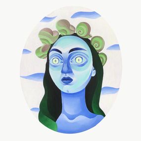 Painting, Sister of the water, Trendafila Trendafilova