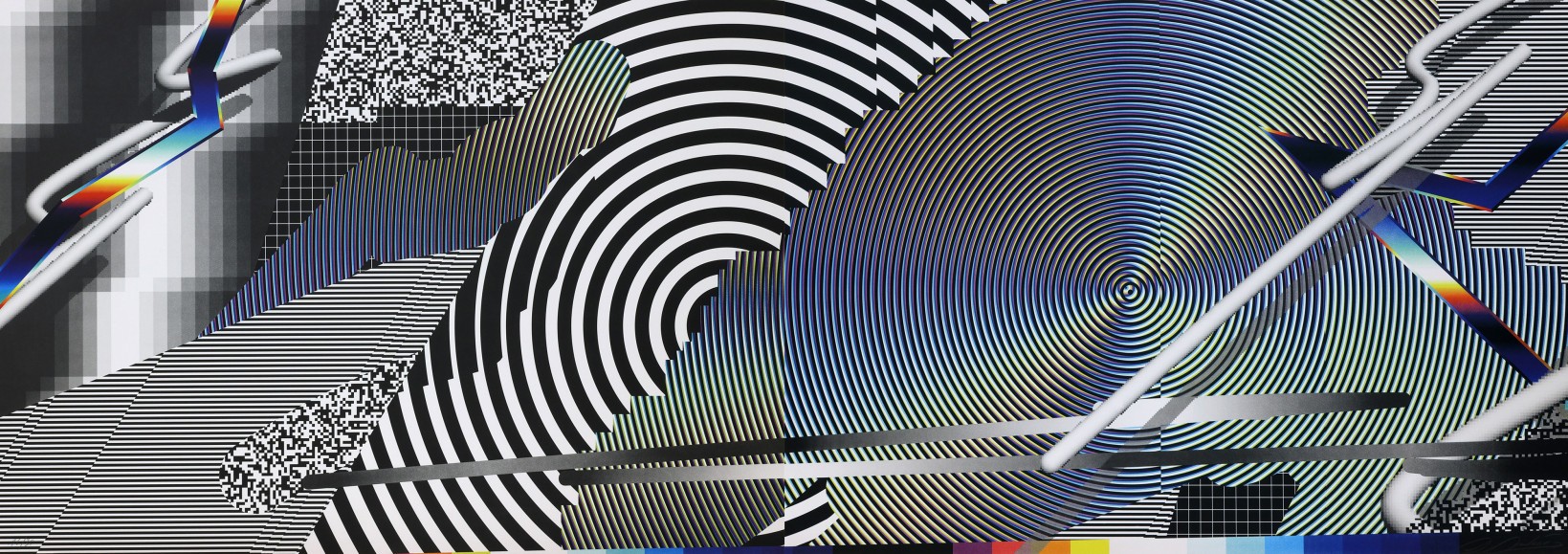 Felipe Pantone, Optichromie 143 Felipe Pantone, Optichromie 143