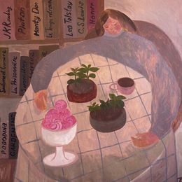 Painting, The sprouts of my confidence, Dasha Pogodina