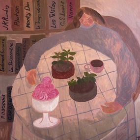 Gemälde, The sprouts of my confidence, Dasha Pogodina