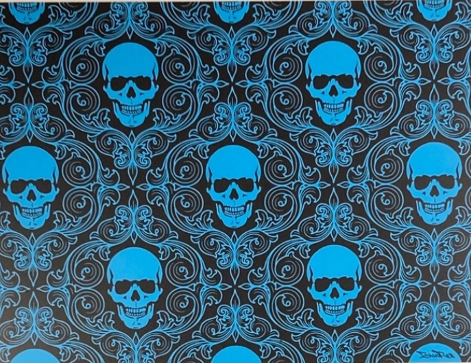 Brain Roy, Blue Skulls Brain Roy, Blue Skulls