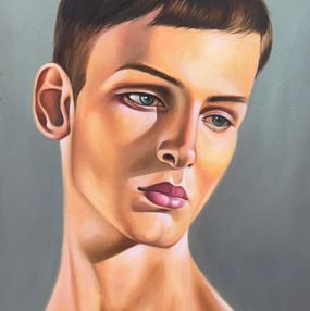 Painting, Boy, Doby