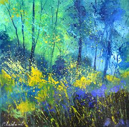 Gemälde, Light in the wood, Pol Ledent