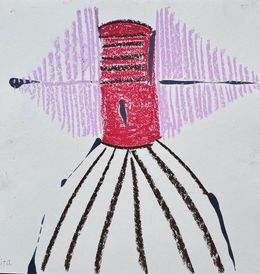 Gemälde, My Tower, Lola Sergounine