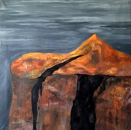 Painting, Evening Sky, Kat Zhivetin
