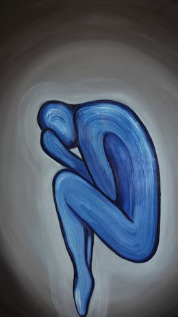 Peinture, Loneliness, Vitalia Shkurpelo