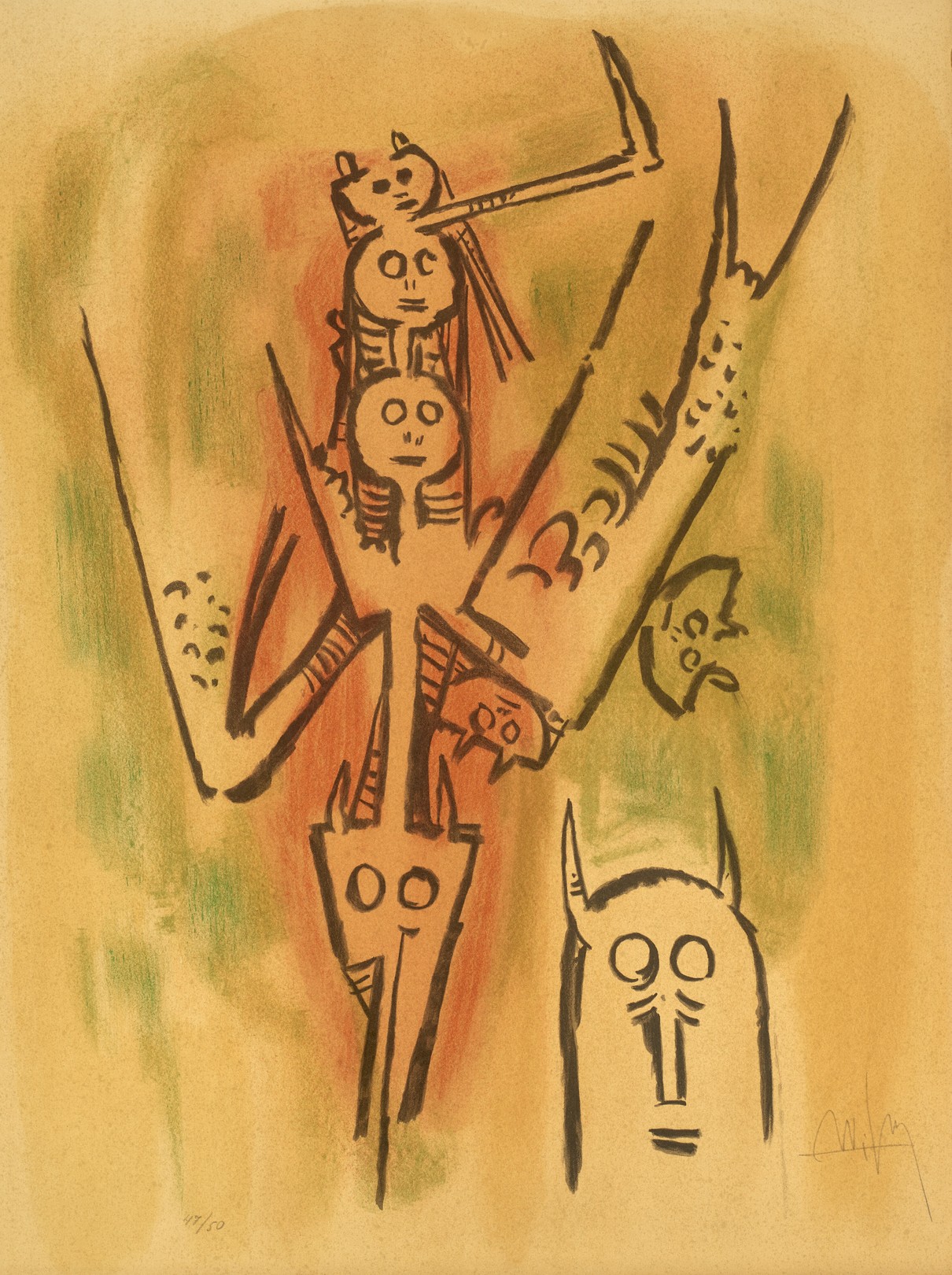 Wifredo Lam, Laissez-moi l'enjamber Wifredo Lam, Laissez-moi l'enjamber