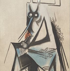 Drucke, Les vaches sont maigres en Haïti, Wifredo Lam