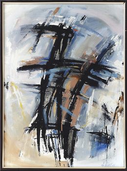 Peinture, Snow haze, Anatoly Kost