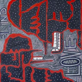Painting, Blind Love, Lola Sergounine