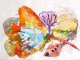 Painting, Contrastes, Isabelle Marie