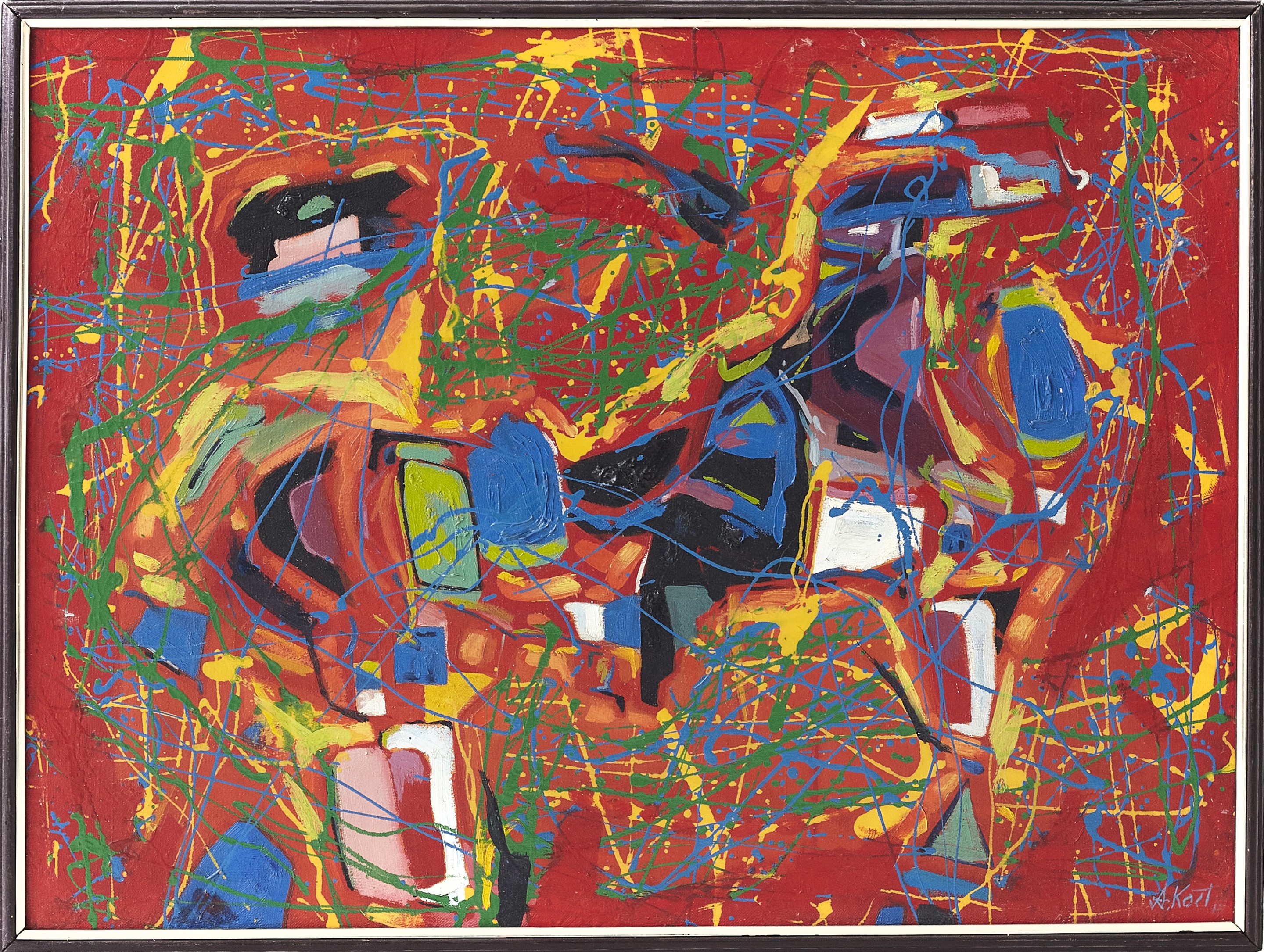 Anatoly Kost, Image of joy on green grass Anatoly Kost, Image of joy on green grass