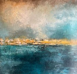 Gemälde, Bord de mer, Catherine Cauvin