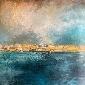 Painting, Bord de mer, Catherine Cauvin