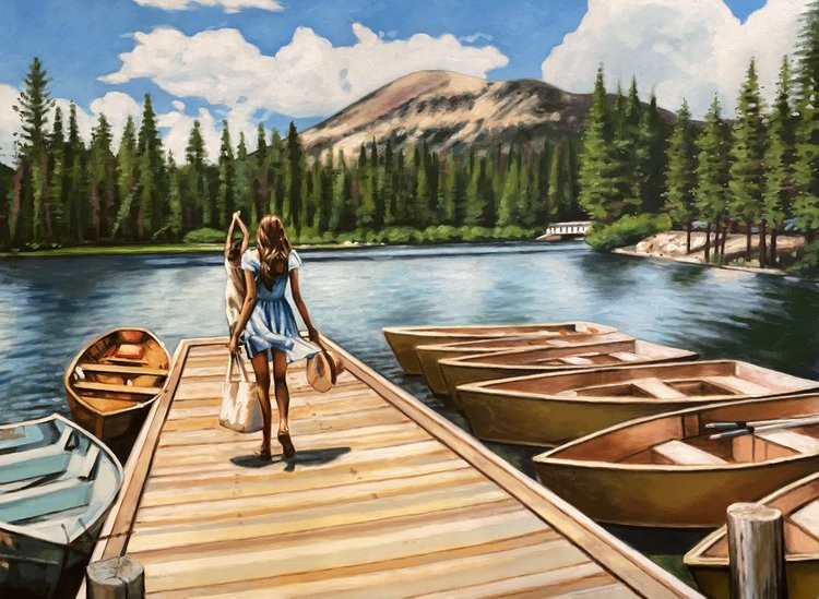 Thomas Saliot, To the Lake Thomas Saliot, To the Lake