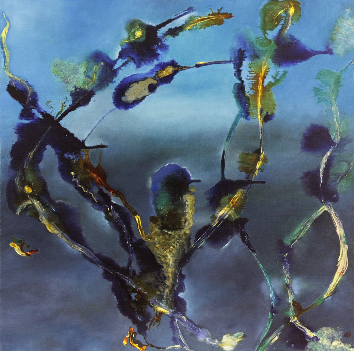 Anne Pommier, Metamorphose II - Thème de l'oxydation, matière et couleur Anne Pommier, Metamorphose II - Thème de l'oxydation, matière et couleur