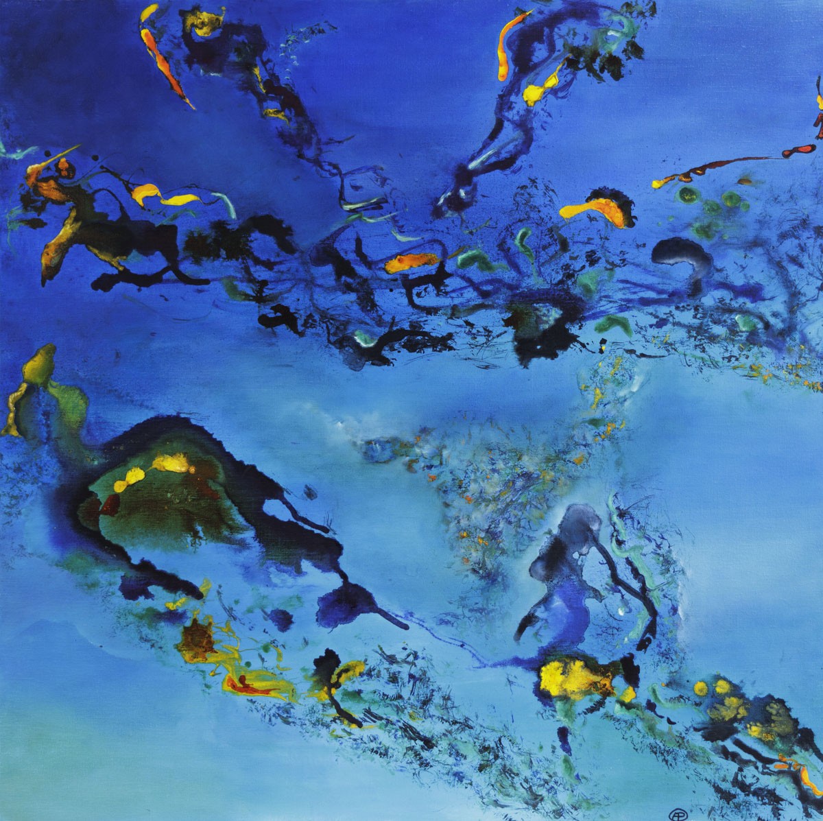 Anne Pommier, Metamorphose I - Thème de l'oxydation, matière et couleur Anne Pommier, Metamorphose I - Thème de l'oxydation, matière et couleur