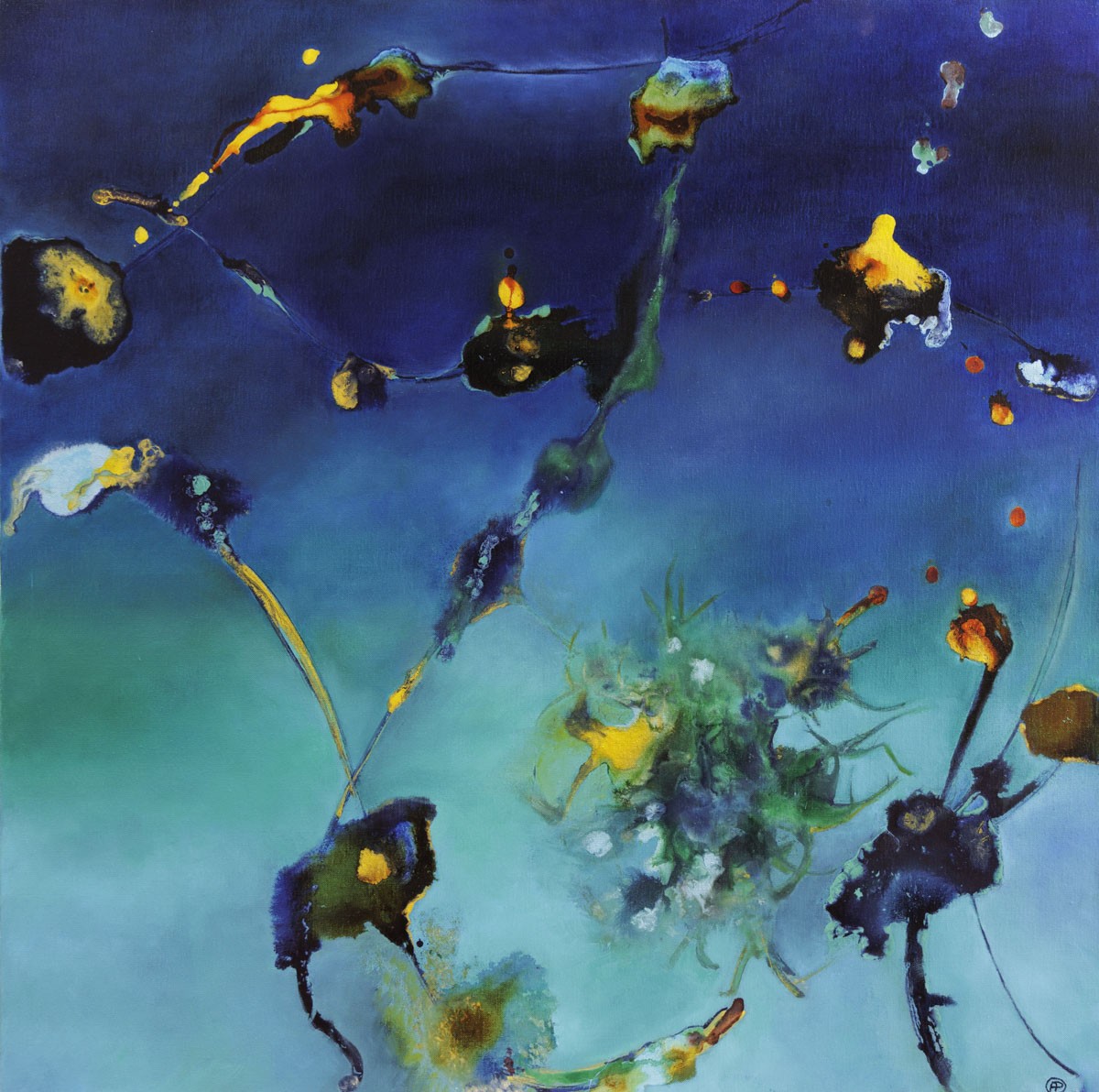 Anne Pommier, Metamorphose III - Thème de l'oxydation, matière et couleur Anne Pommier, Metamorphose III - Thème de l'oxydation, matière et couleur