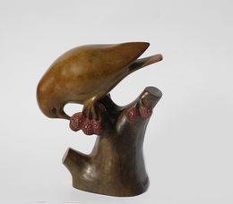 Sculpture, Tarin des aulnes, François Galoyer