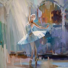 Gemälde, Charming workout, Vasyl Khodakivskyi