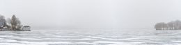 Photography, Panoramic winter lake scene, Beyti Barbaros