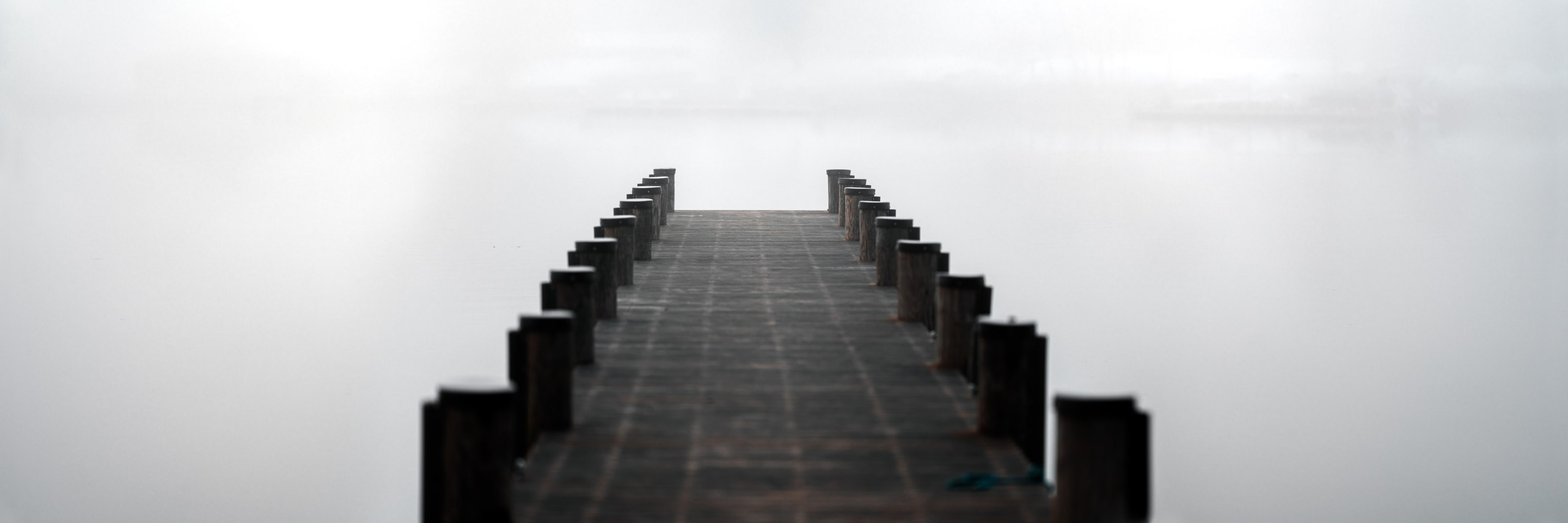Beyti Barbaros, Panoramic misty lake scene Beyti Barbaros, Panoramic misty lake scene