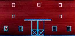Photography, Panoramic Red Barn, Beyti Barbaros