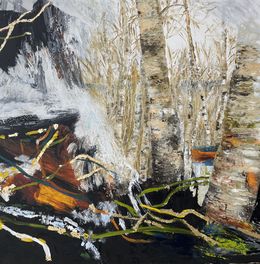 Painting, Beneath the Surface, Mariam Qureshi