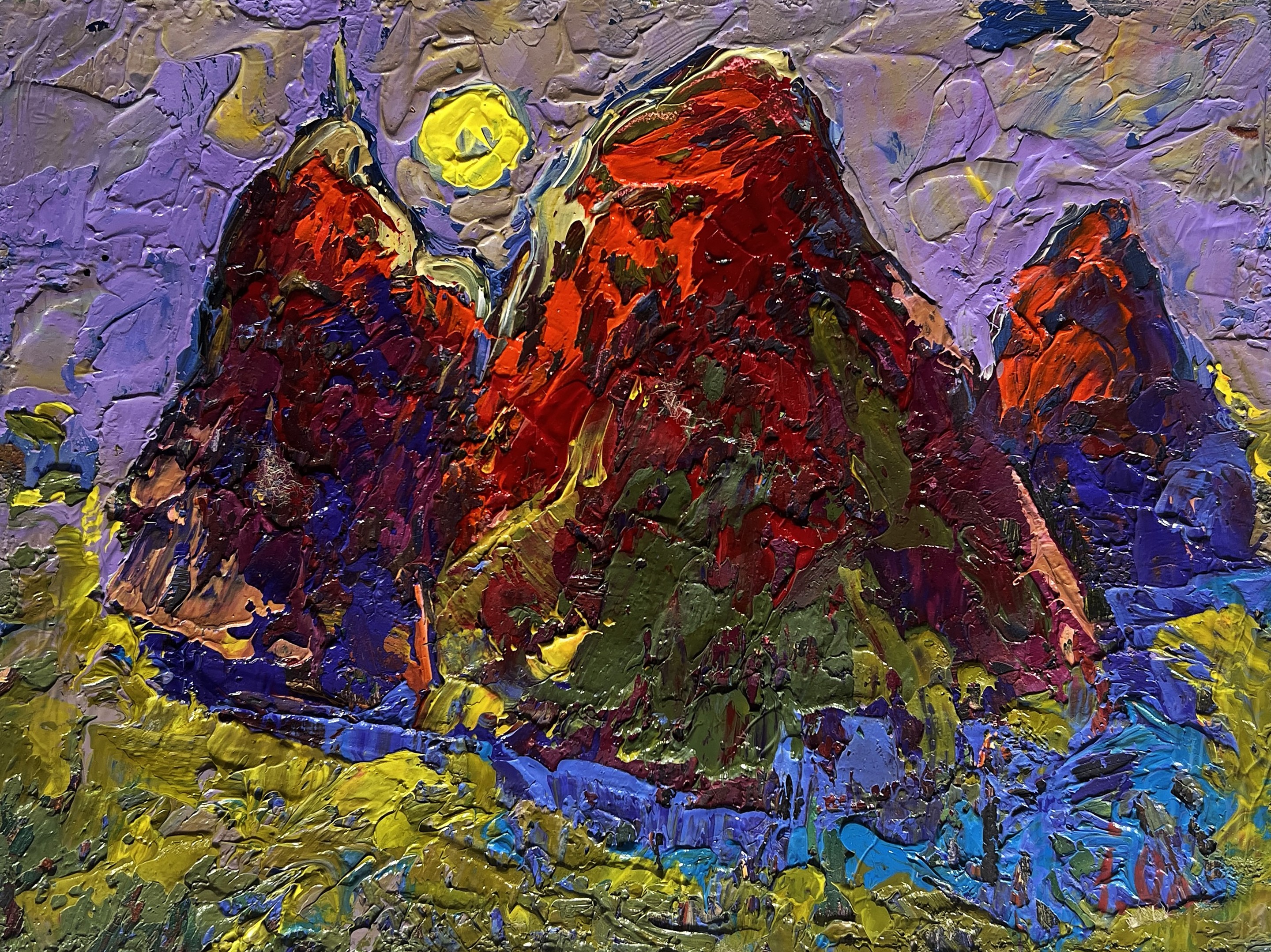 Ivanyuk Oleksiy, The moon illuminates the field Ivanyuk Oleksiy, The moon illuminates the field