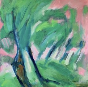 Painting, Au bois d’amour, Eva Lemay