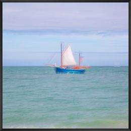 Fotografien, Voilier blanc - Paysage marin, Fan LI