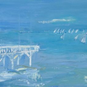 Painting, L’estacade, Eva Lemay
