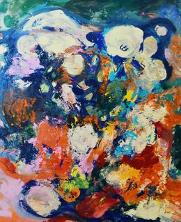 Peinture, Paradise Garden (Diptych), Elena Bandurka
