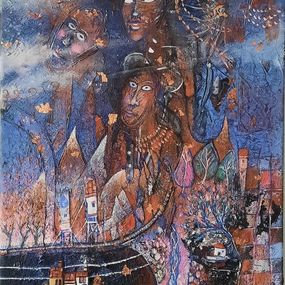Gemälde, Sous le regard des ancêtres!, Florence Malcombe