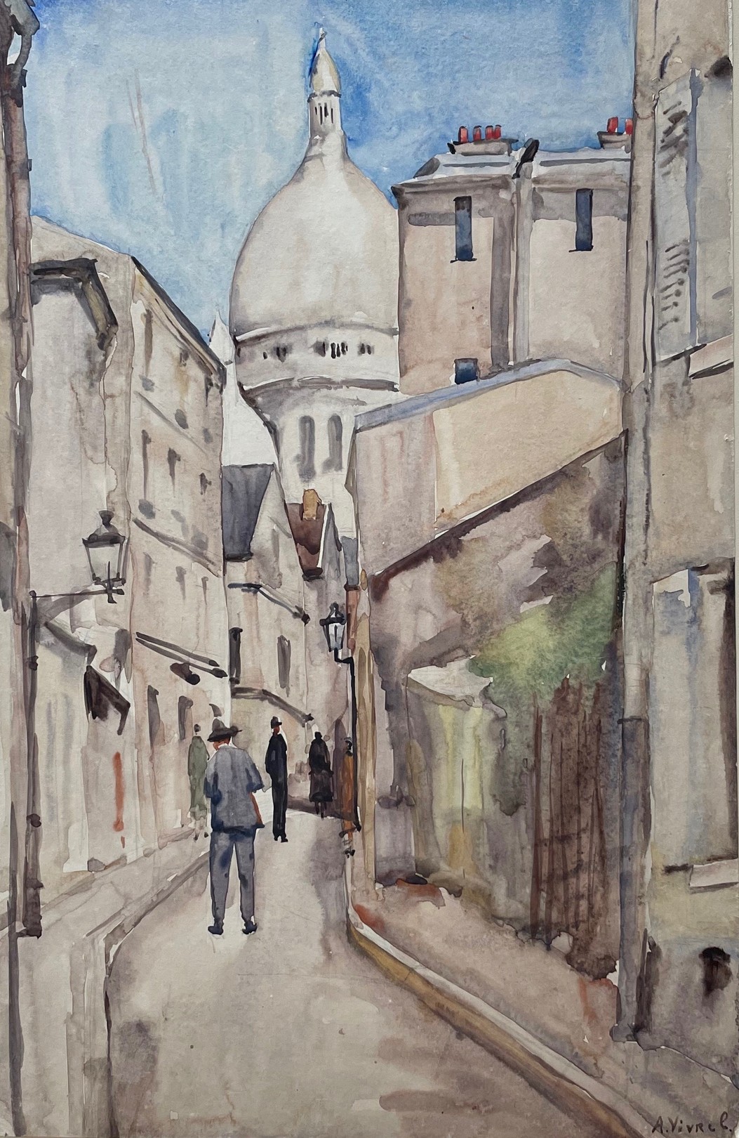 André-Léon Vivrel, Le Sacré-Coeur Réf : CPBD1119 André-Léon Vivrel, Le Sacré-Coeur Réf : CPBD1119