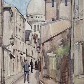 Gemälde, Le Sacré-Coeur Réf : CPBD1119, André-Léon Vivrel