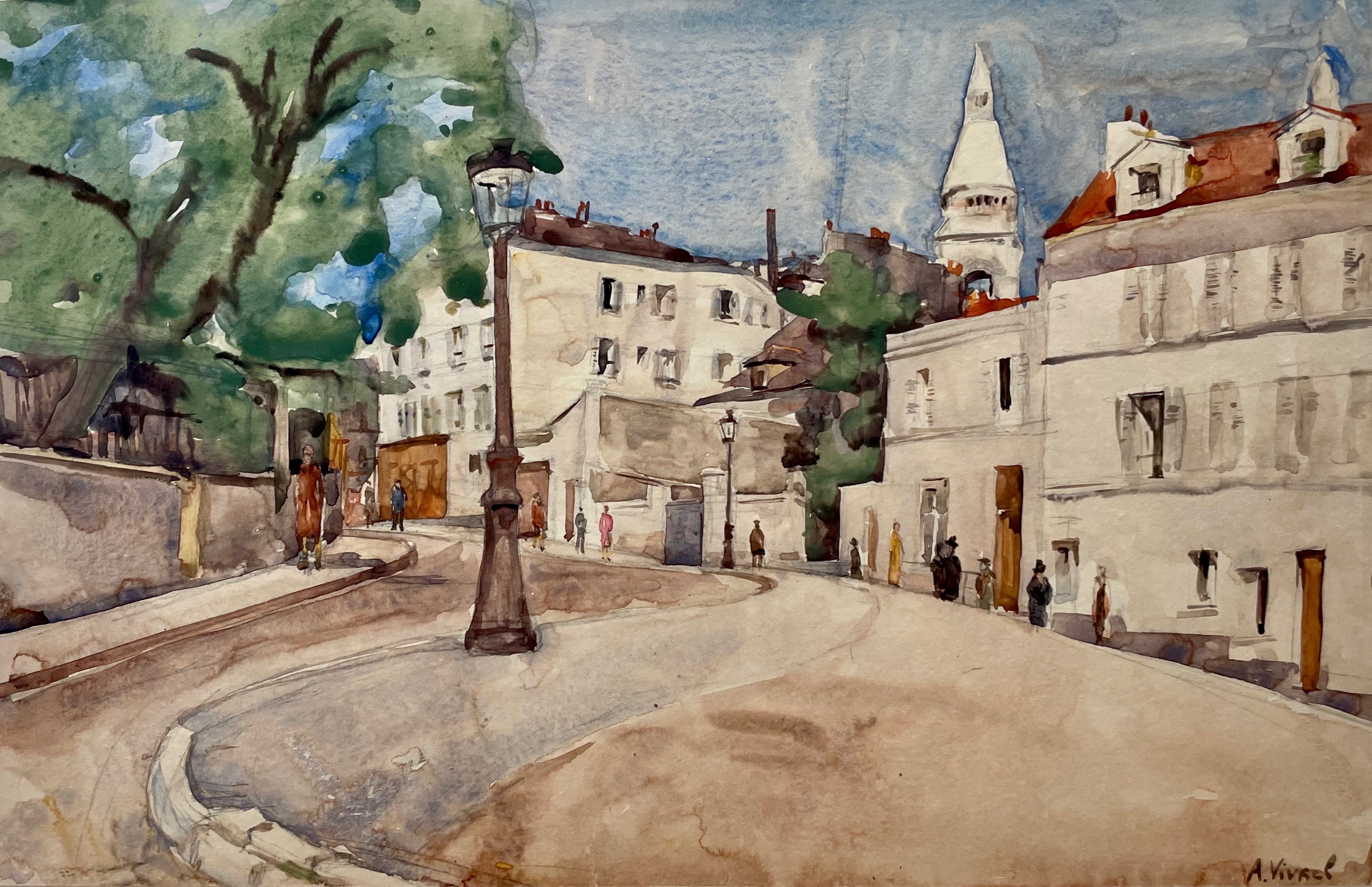 André-Léon Vivrel, Montmartre Réf : CPBD1123 André-Léon Vivrel, Montmartre Réf : CPBD1123