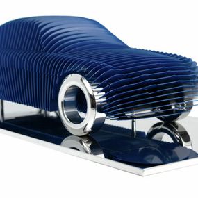 Sculpture, Alpine A110 Bleue, Antoine Dufilho