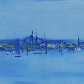 Painting, Partition - Abstraction, exploration de paysages émotionnels, Corinne Prévost