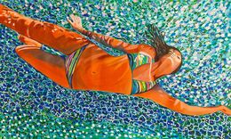 Gemälde, Underwater, Alexandra Djokic