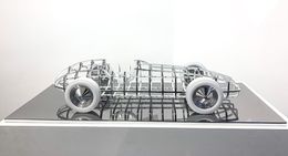 Skulpturen, Mercedes W&96 blanche, Antoine Dufilho