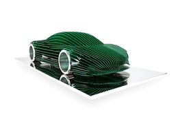Sculpture, McLaren Speedtail - British Green, Antoine Dufilho