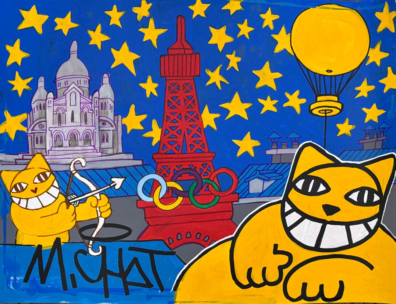 M.Chat, M.Chat vise les anneaux M.Chat, M.Chat vise les anneaux