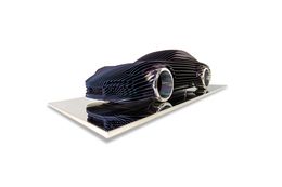 Sculpture, Porsche 992 SA Blue, Antoine Dufilho