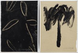 Painting, Duo - Série : Poisson-Feuilles - Diptyque, Gwenaëlle Magadur