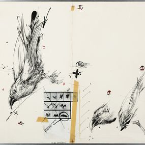 Fine Art Drawings, Birds Fig. VI, Vladimir Velickovic