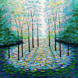 Painting, The Nature of Summer, Amanda Horvath